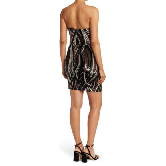 DRESS THE POPULATION SWEETHEART BODYCON DRESS XS BRAND NEW - Picture 2 of 10